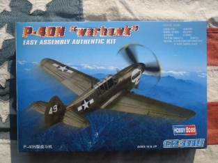 HBB80252  P-40N Warhawk  '' ook KNIL/LM decals verkrijgbaar